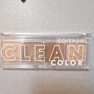 CoverGirl Clean Color Eyeshadow Palette - Neutral Shades #212 Shimmering Beige